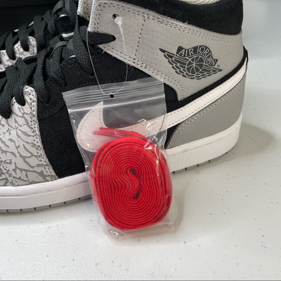 Air Jordan 1 Mid SE Black & Grey Mens Size 10 Basketball Sneakers - Picture 9 of 13